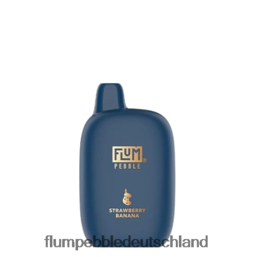 JD4B46 Flum Pebble Flavors FLUM PEBBLES 6000 Züge (Weihnachtsausgabe) Erdbeere Banane