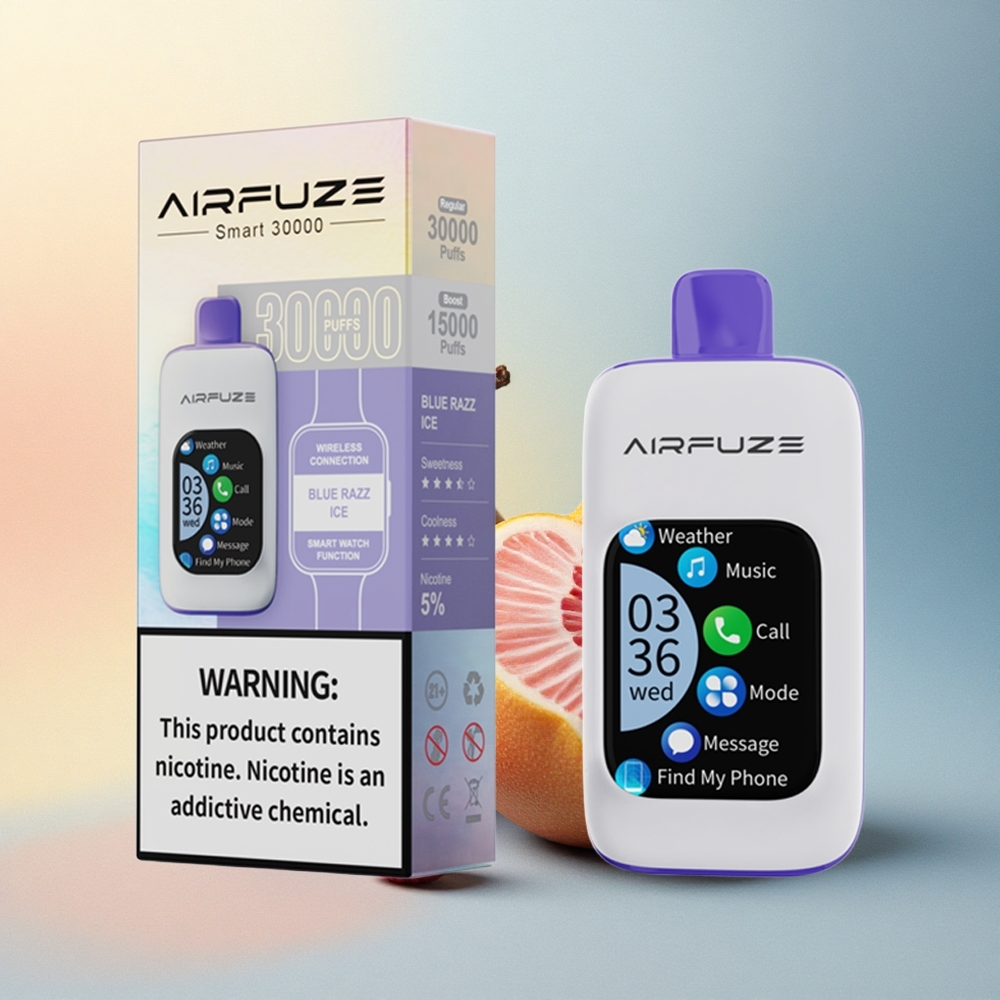 AirFuze Smart 30000 Blauer Himbeer-Eis 5% Nikotin 900mAh