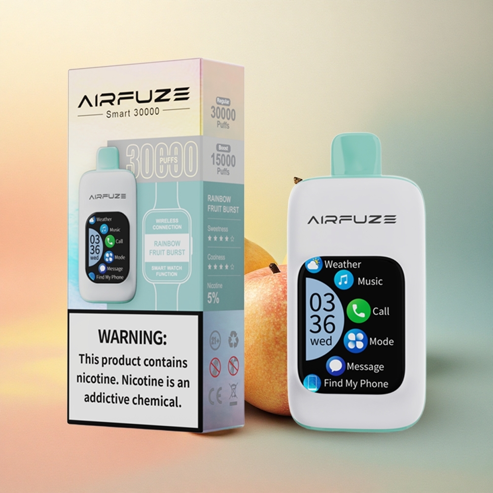 AirFuze Smart 30000 Regenbogen Frucht Explosion mit 5% Nikotin und 900mAh