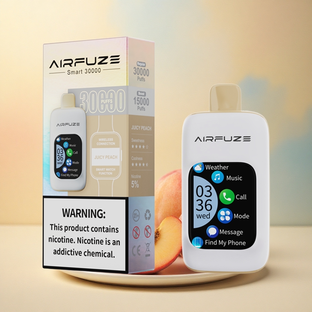 AirFuze Smart 30000 Saftiger Pfirsich mit 5% Nikotin und 900mAh