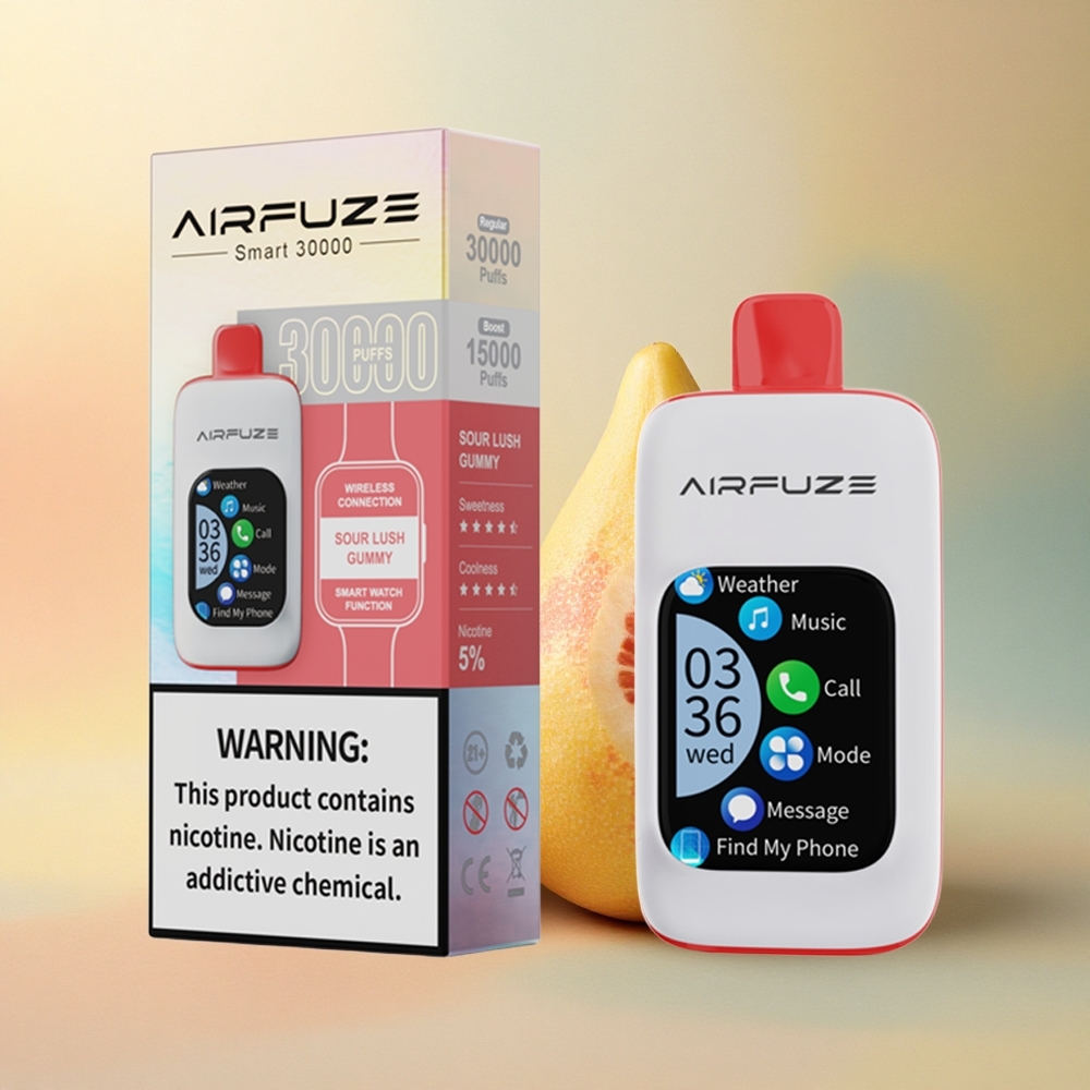 AirFuze Smart 30000 Sauerer Lush Gummibärchen mit 5% Nikotin und 900mAh
