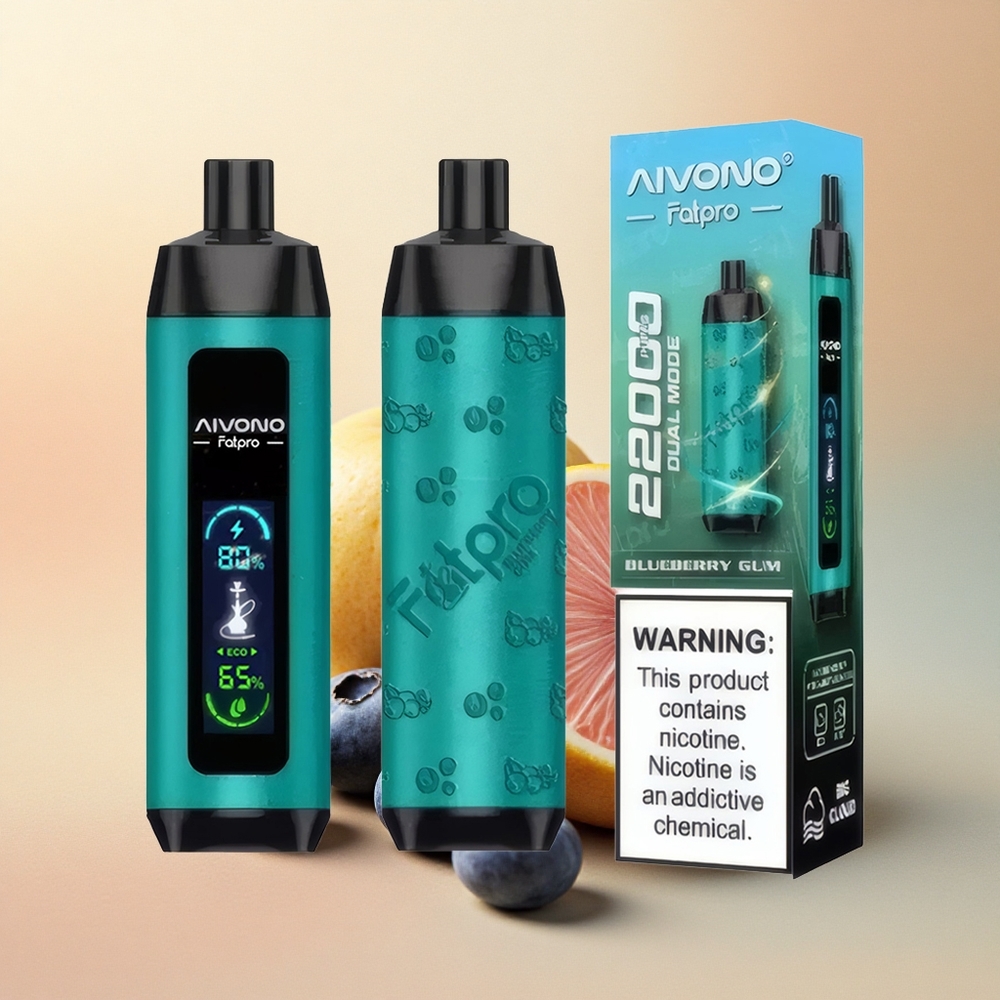 Aivono Aim Fatpro 22000 Blaubeer-Pistole 5% Nikotin 600mAh 28ml