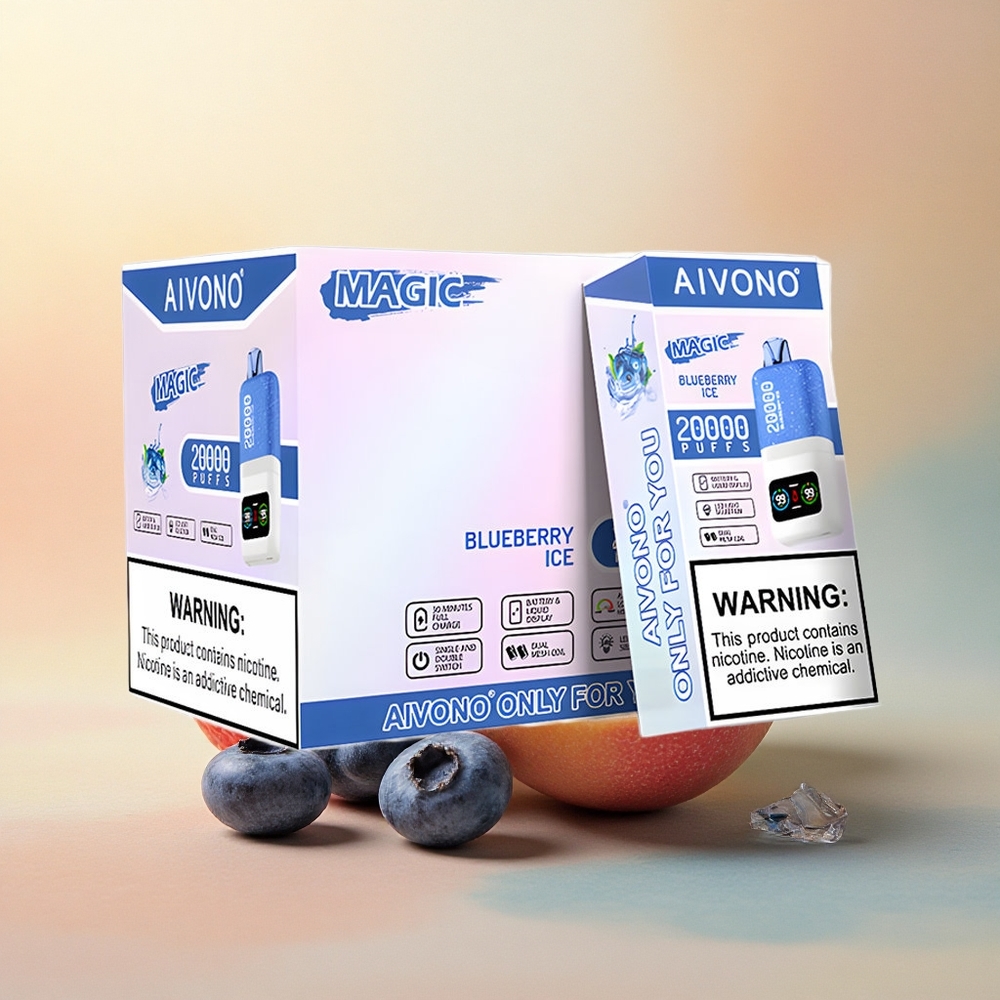Aivono Aim Magic 20000 Blaubeer-Eis Dual Mesh 600mAh 5% Nicotin