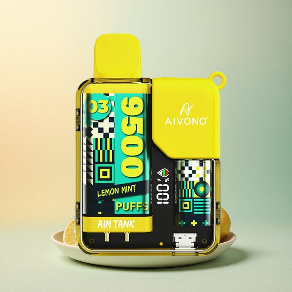 Aivono Aim Tank 9500 Zitronenminze 18ml 650mAh